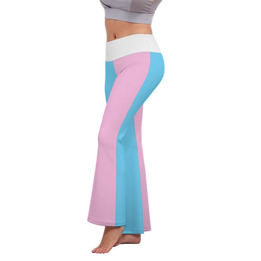 transgender boot-cut leggings
