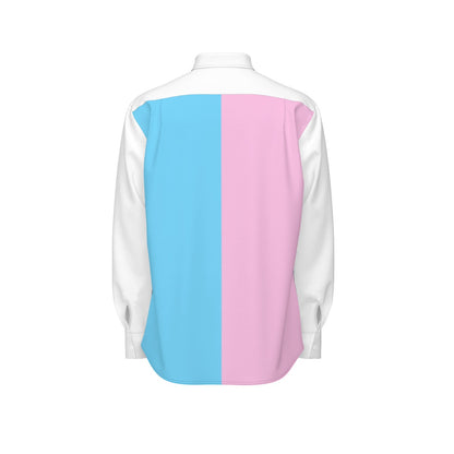Blue Pink White Pride Long Sleeve Shirt