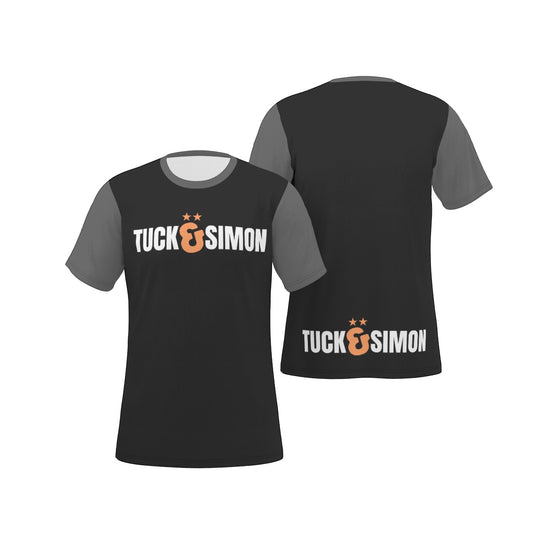 Teen Tuck&Simon Casual Black/Grey T-Shirt
