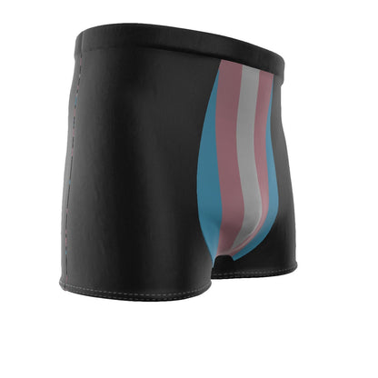 Blue Pink White Pride Butt-Hugging Boyfriend Butter Cotton Boxers