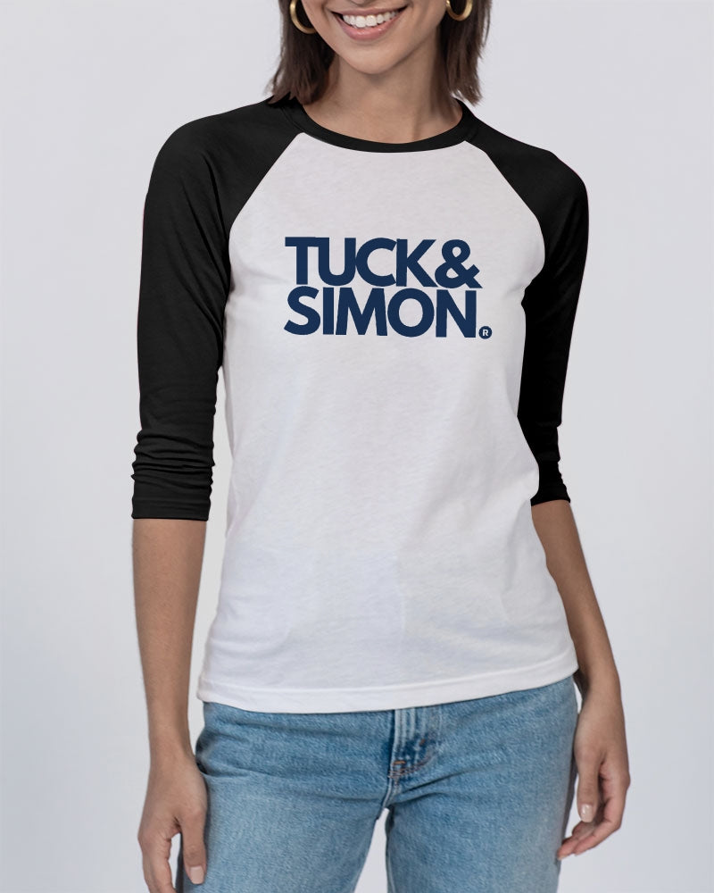 Teen Tuck&Simon 3/4 Sleeve Baseball T-Shirt