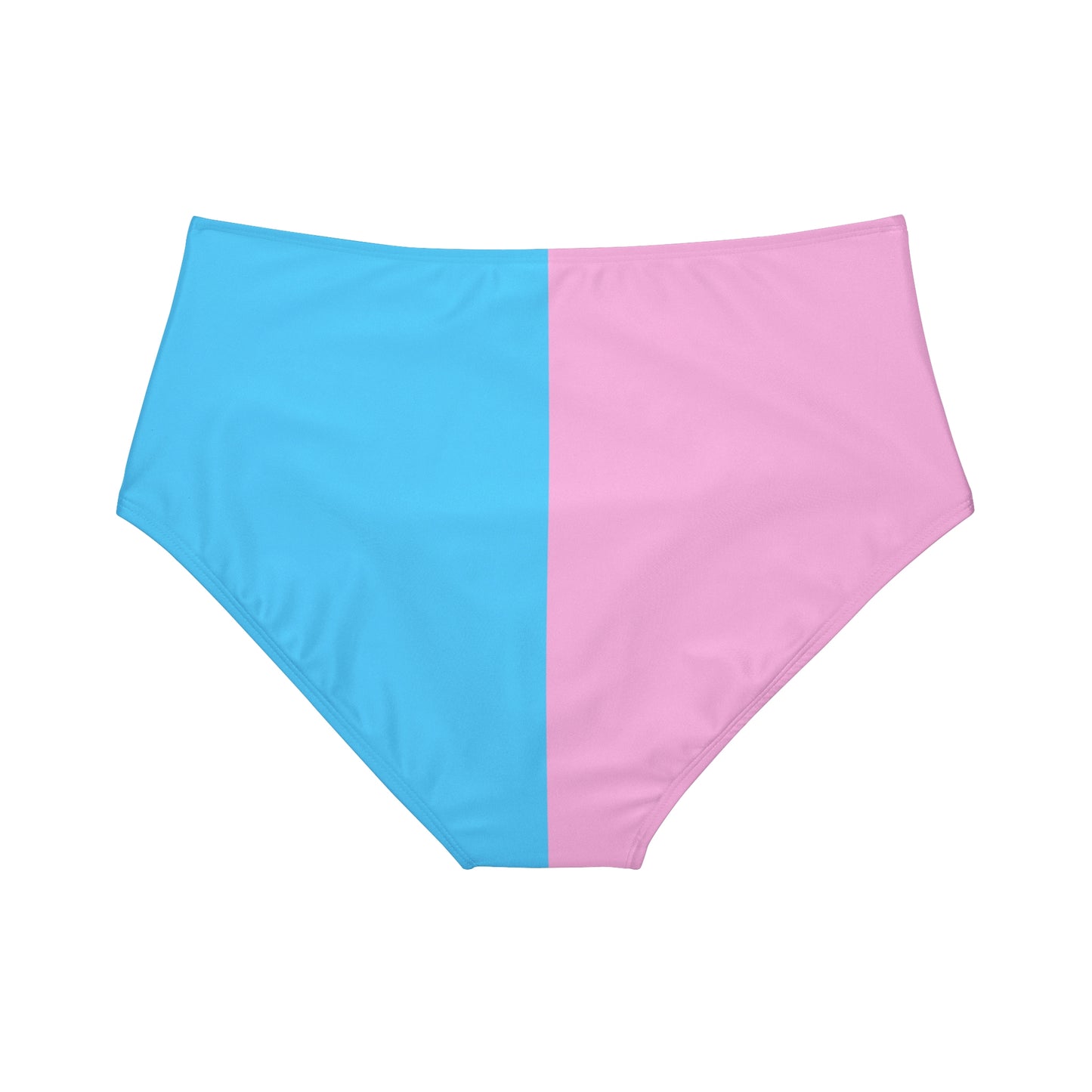 Blue Pink White 70's Schoolgirl Hipster Tuck