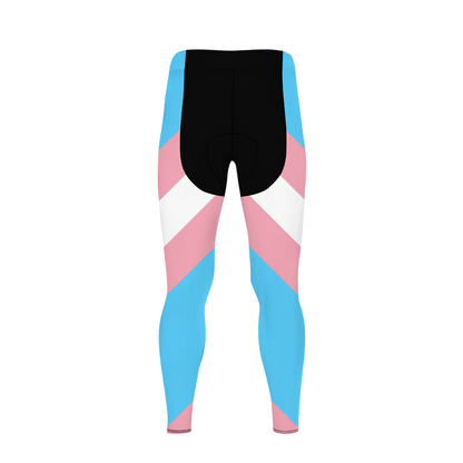Plus Size Blue Pink White Pride Striped Black Breathable Polyester Cycling Skins