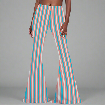 Teen Blue Pink White Pride Clubbing Pants
