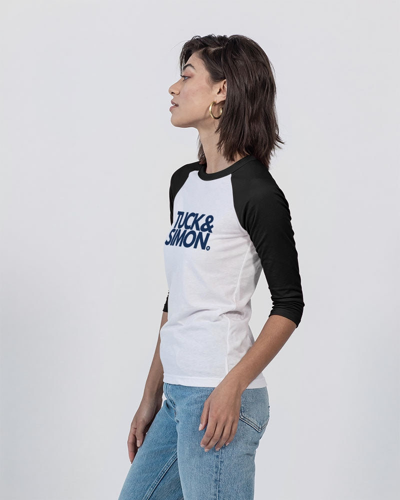 Teen Tuck&Simon 3/4 Sleeve Baseball T-Shirt