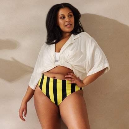 Black&Yellow Circus Striped Tucking Panty tunnellsCo.