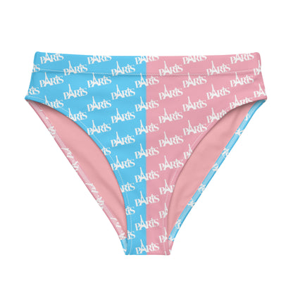 Blue Pink White l'Pride Paris Mosaic High-Cut Tucking Panty tunnellsCo.