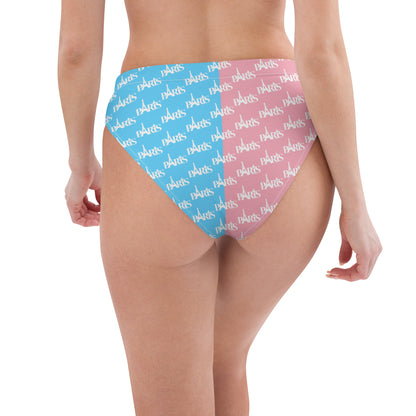 Blue Pink White l'Pride Paris Mosaic High-Cut Tucking Panty tunnellsCo.