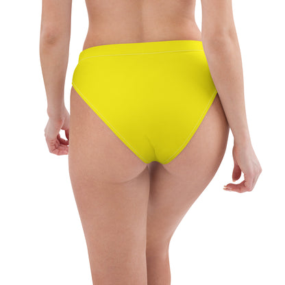 Brielle High-Waisted High-Cut Leg Hip-Popping Lemon Popsicle Tucking Panty.. tunnellsCo.
