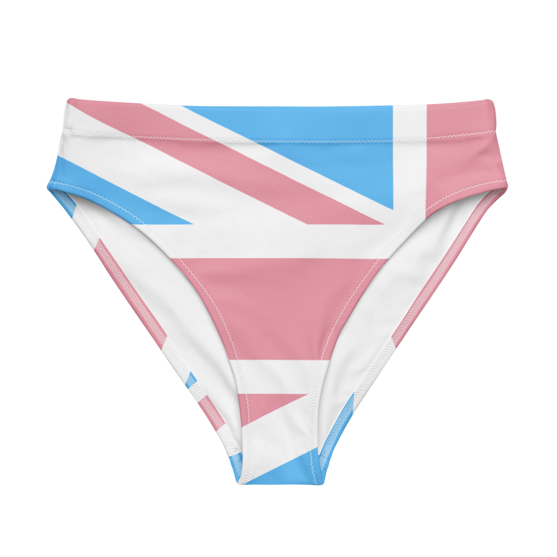 British Trans Coloured 'Union Jackie' High-Waisted High-Cut Tucking Panty tunnellsCo.