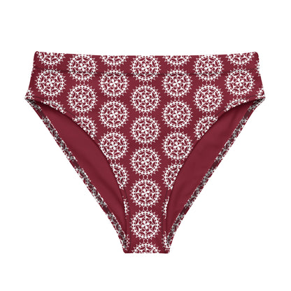 Buddhist Mandala High-Waisted High-Cut Hip Tucking Panty tunnellsCo.