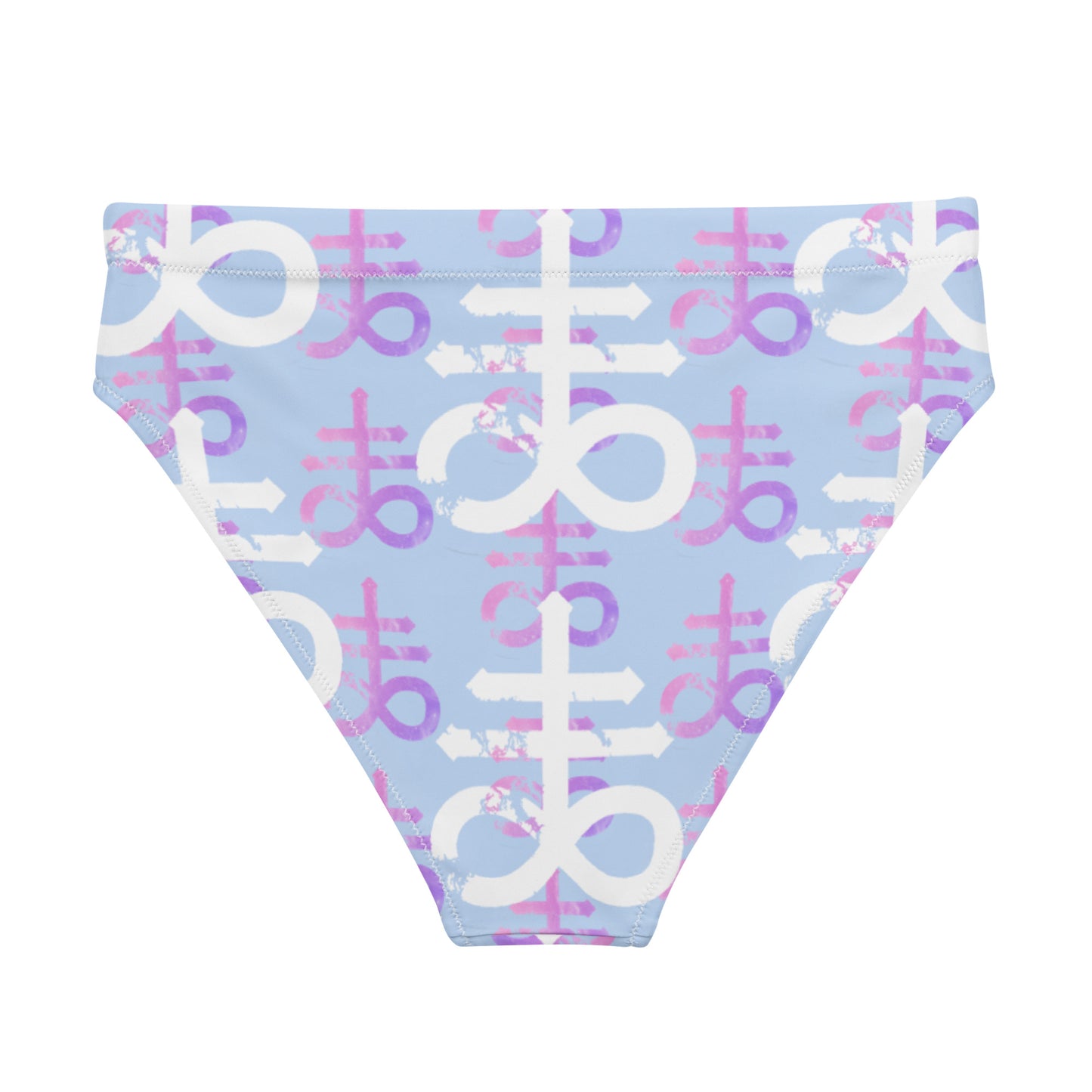 Pastel Goth Baby Blue High-Waisted High-Cut Tucking Panty tunnellsCo.