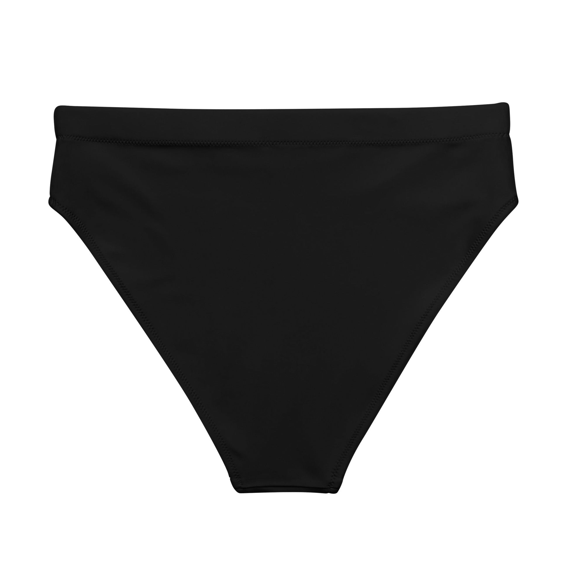 Red Skull & Cross Bone Black High-Waisted High-Cut Tucking Panty tunnellsCo.