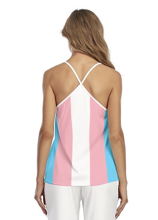 Trans Coloured Spaghetti Strapped Camisole Topped Pyjama Set Trans Apparel & Gift Ideas