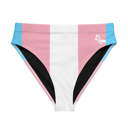 Trans 'Spirit of the Butterfly' Coloured Pride High-Waisted High-Cut Tucking Panty tunnellsCo.