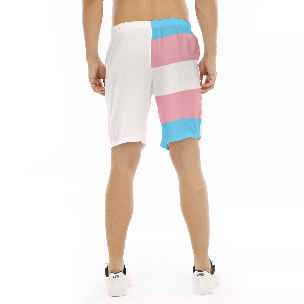 All-Over Print Men’s Satin Short Pajama Pants
