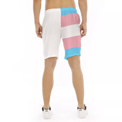 All-Over Print Men’s Satin Short Pajama Pants