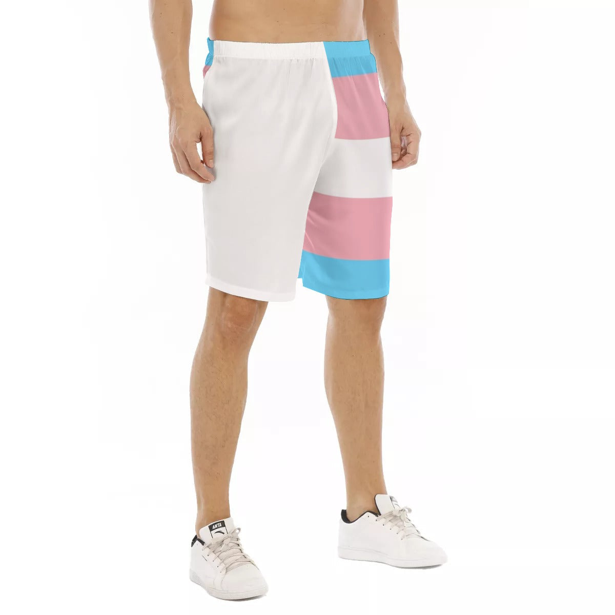 All-Over Print Men’s Satin Short Pajama Pants