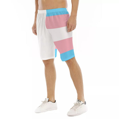 All-Over Print Men’s Satin Short Pajama Pants