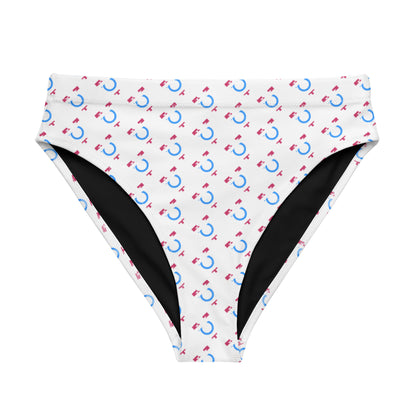 Transgender Pride Symbol High-Waisted High-Cut Tucking Panty tunnellsCo.