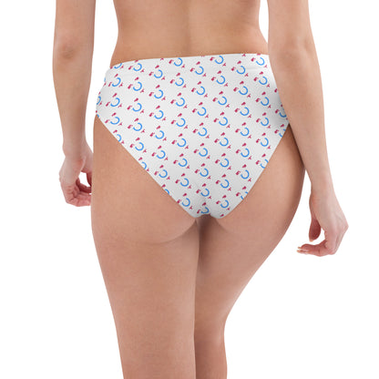 Transgender Pride Symbol High-Waisted High-Cut Tucking Panty tunnellsCo.