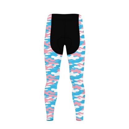 Plus Size Blue Pink White Pride Camouflage Black Breathable Polyester Cycling Skins