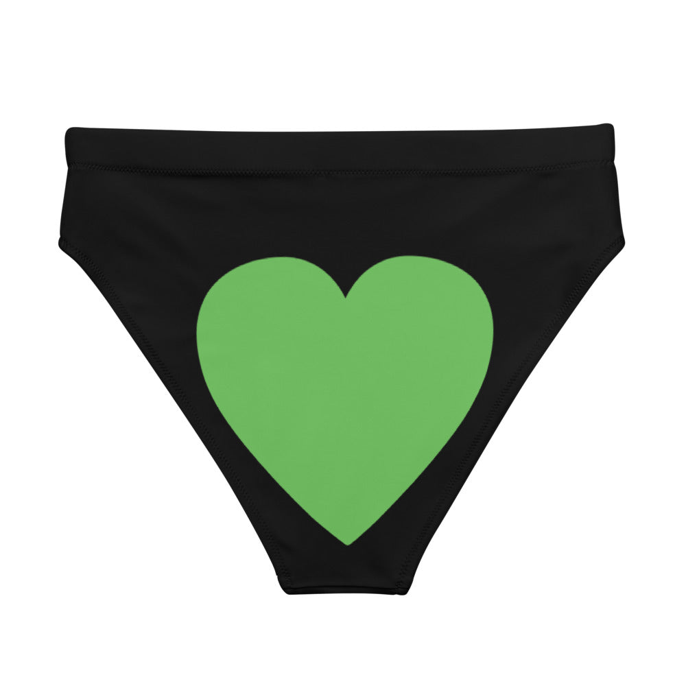 Big Green Heart Tucking Panty