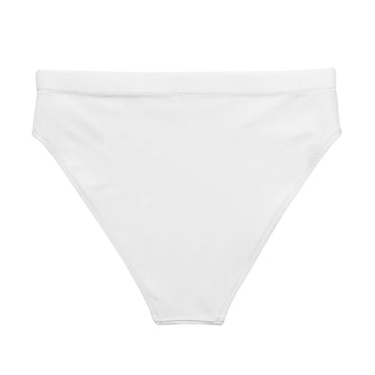My Big Trans Coloured Heart White High-Waist Hip-Cut Tucking Panty