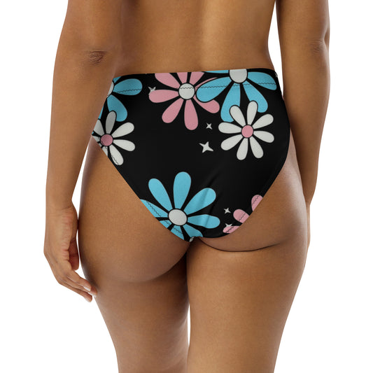 Blue Pink White Pride Recycled Bikini Bottom