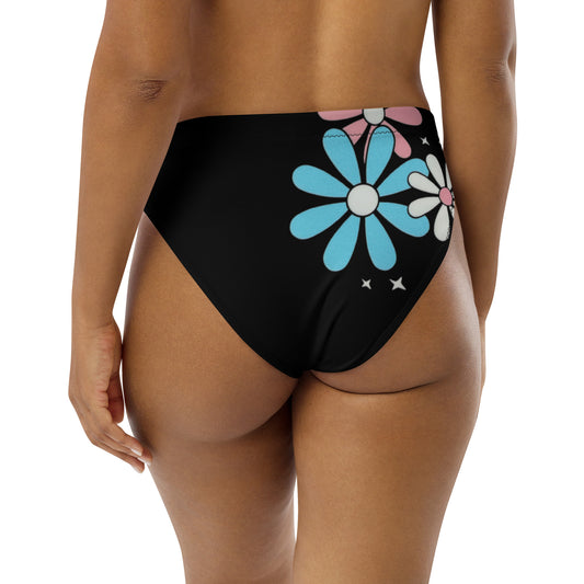 Blue Pink White Pride Recycled Bikini Bottom