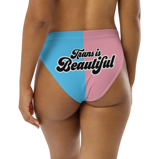 Pride 'Trans is Beautiful' Recycled Bikini Bottom