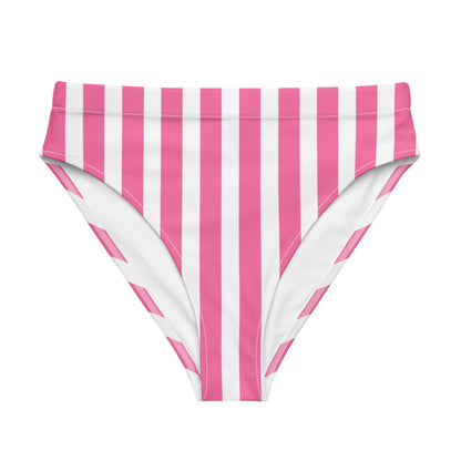 Blue Pink White Raspberry Candy Cane Tucking Panty