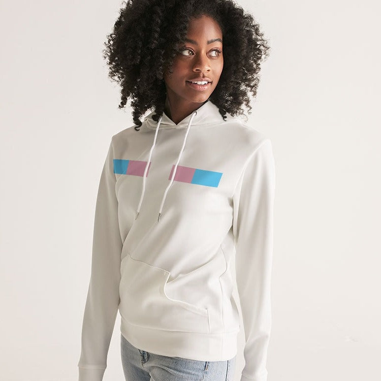 Trans Ribbon Women's Hoodie