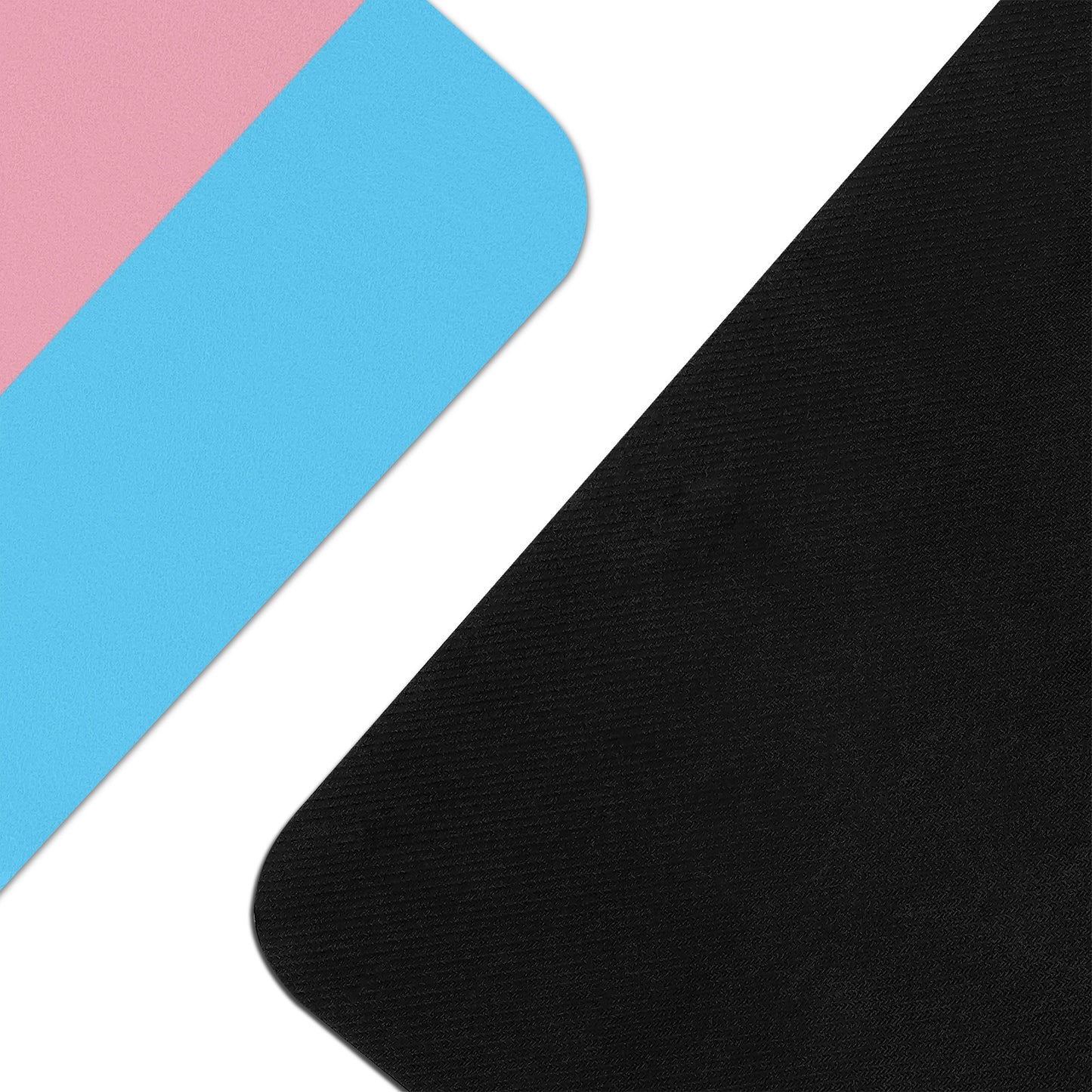 Trans Coloured Trans Pride Flag Ribbon 6ft-2ft Long Neoprene Yoga Mat