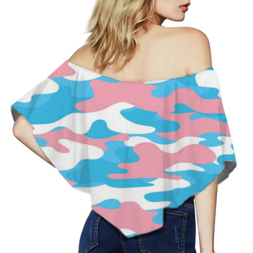 Off Shoulder Lady Shirts