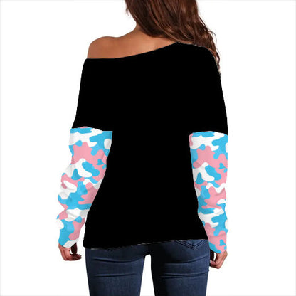 Long Sleeve Slouchy Top For Women